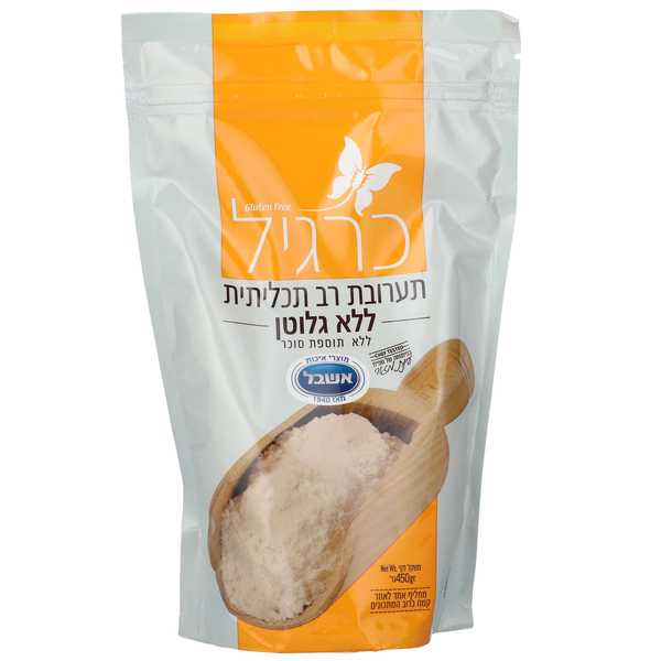 קמח נטול גלוטן כרגיל 450 גרם