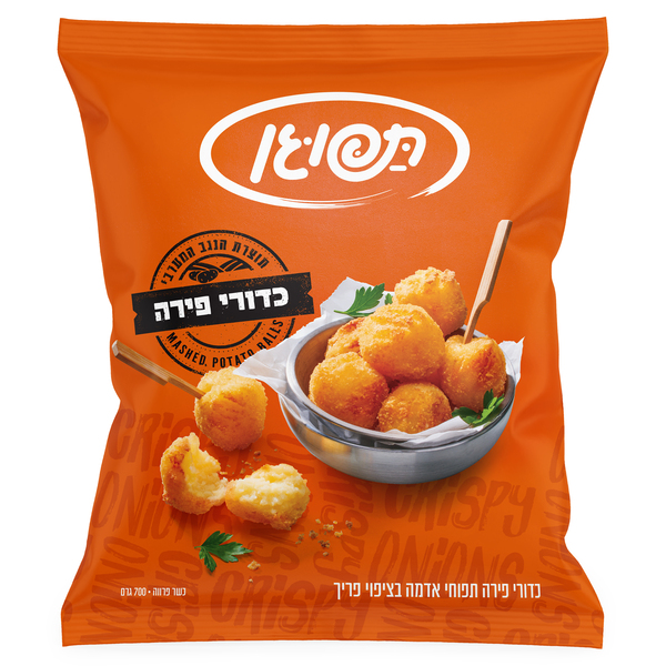 ביסבול כדורי פירה בציפוי פריך