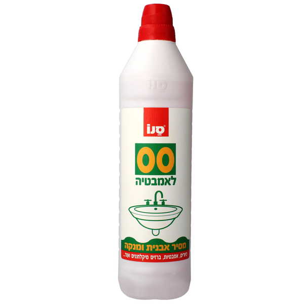 מנקה 00 לאמבטיות ומסיר אבנית 1 ליטר