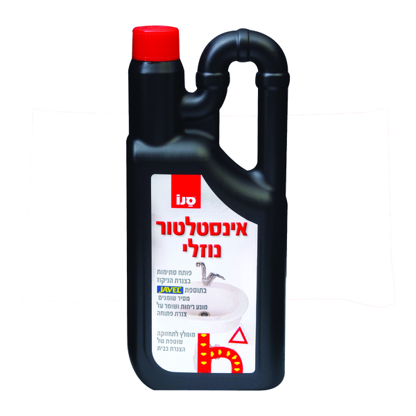 אינסטלטור נוזל לפתיחת סתימות סנו 1 ליטר