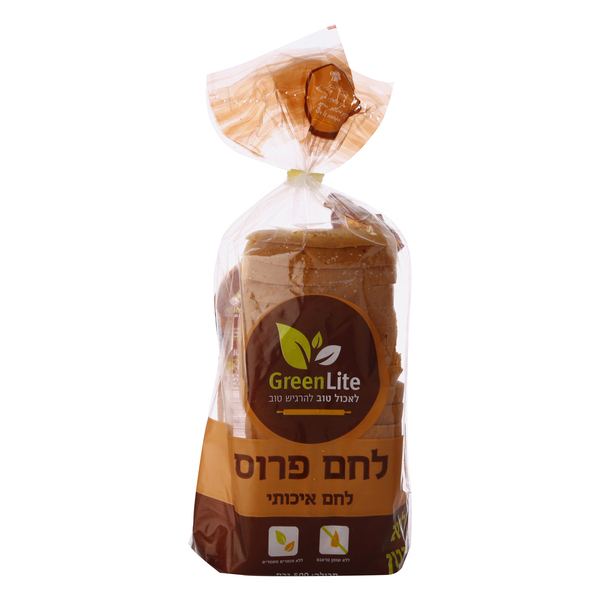 לחם לבן ללא גלוטן 500 גר קפוא