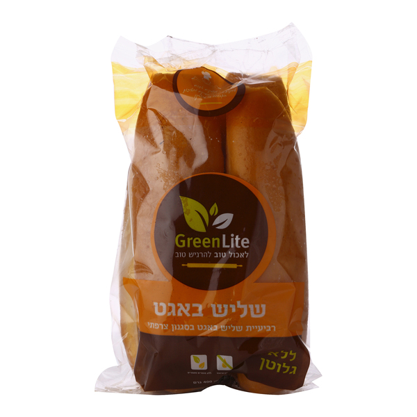 שליש בגט ללא גלוטן גרין לייט 4 * 100 גרם