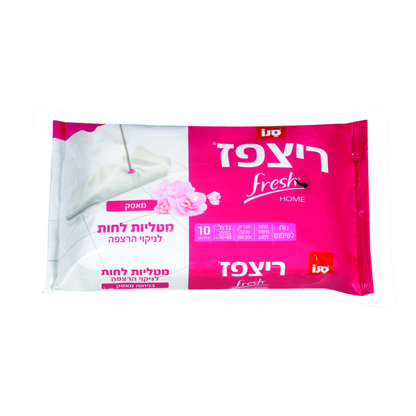 מטליות לחות לניקוי הרצפה בניחוח מאסק ריצפז פרש