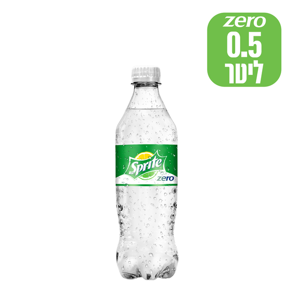 ספרייט ZERO בקבוק 500 מ"ל