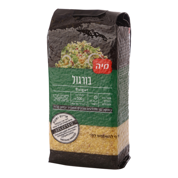 בורגול סלקטד 500גרם - מידע תזונתי