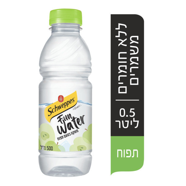 שוופס תפוח ווטר 0.5 ל` - מידע תזונתי
