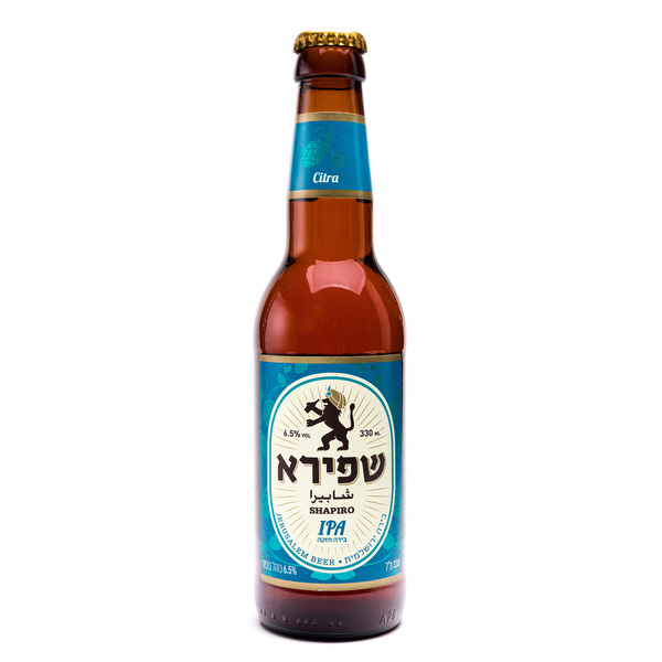 בירה שפירא IPA  בקבוק 330  מ"ל - מידע תזונתי