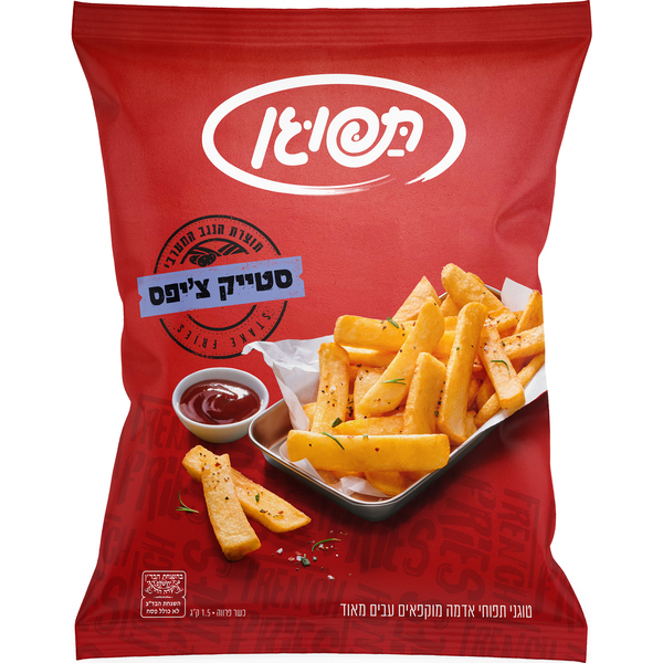 תפוגן סטייק צ'יפס היתר 8*1.5קג