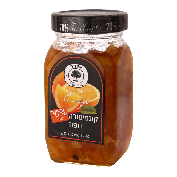 קונפיטורה תפוז 450 גרם - מידע תזונתי
