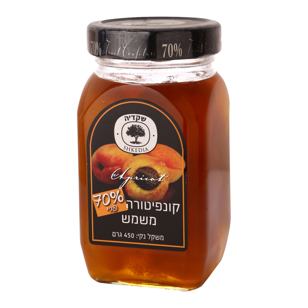 שקדיה קונפיטורה משמש 450 גרם - מידע תזונתי