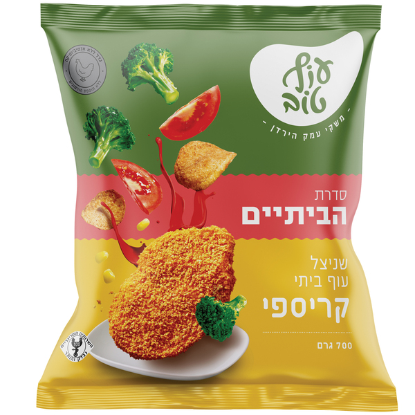 שניצל עוף ביתי קריספי עוף טוב 700 גרם - מידע תזונתי