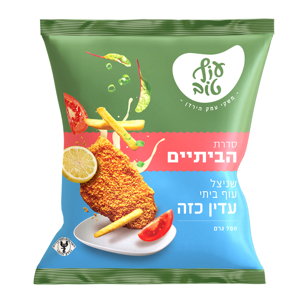 שניצל עוף ביתי כזה עוף טוב 700 גרם - מידע תזונתי