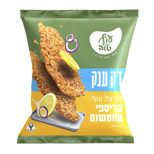 שניצל עוף דקיק בציפוי שומשום עוף טוב 720 - מידע תזונתי