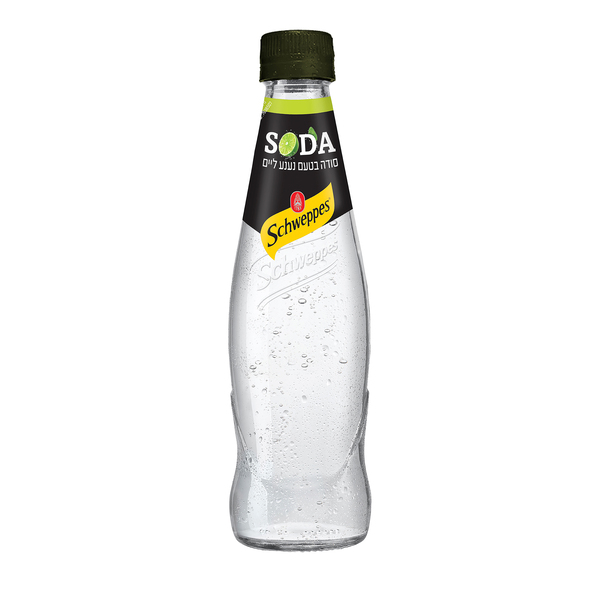 שוופס סודה בטעם נענע ליים- 250 מ"ל