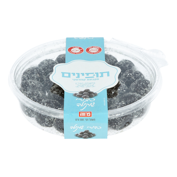 כדורי שוקולד פרווה - מידע תזונתי