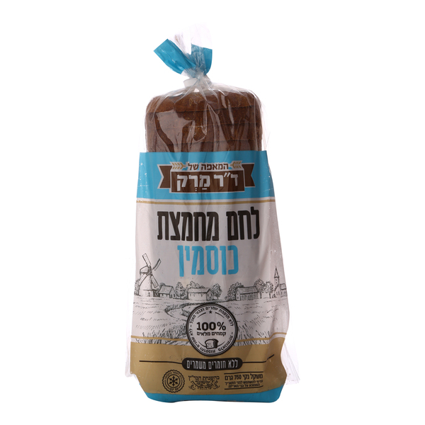לחם כוסמין מחמצת 700 גרם ד"ר מרק - מידע תזונתי