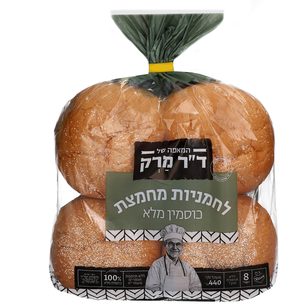 לחמניות כוסמין מלא 8 יח' ד"ר מרק