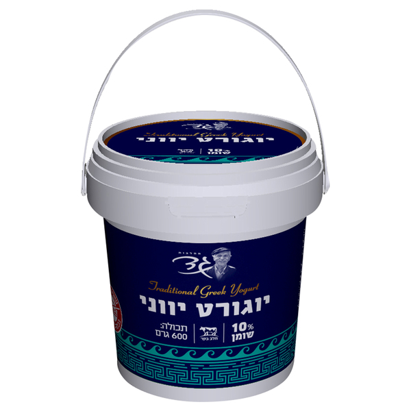 יוגורט יווני 10% גד 600 גרם
