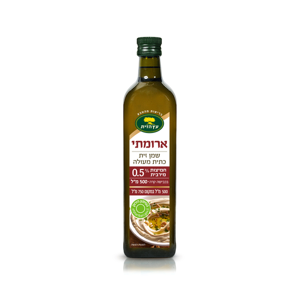 שמן זית כתית מעולה ארומתי 500 מל - מידע תזונתי