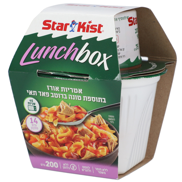 סטארקיסט לאנץ בוקס אטריות אורז ברוטב פאד 200 גרם