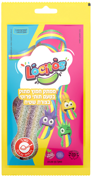 לוקיטוס מיני שטיח חמוצים תותי פרוטי100 ג - מידע תזונתי