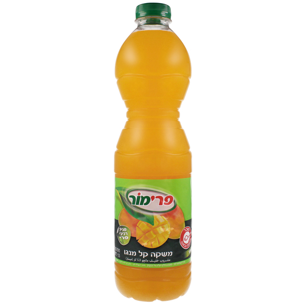 משקה פרימור קל מנגו 1.5 ליטר-