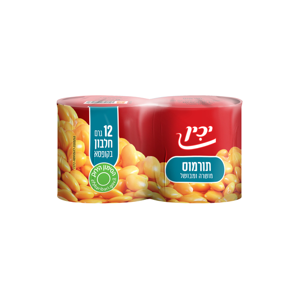 יכין תורמוס במים ומלח 2*200 OZ6