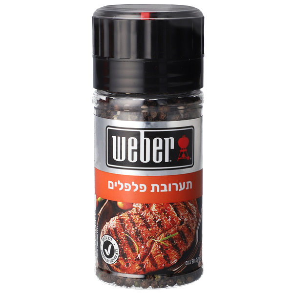 מטחנת תערובת פלפלים וובר 90 גרם - מידע תזונתי