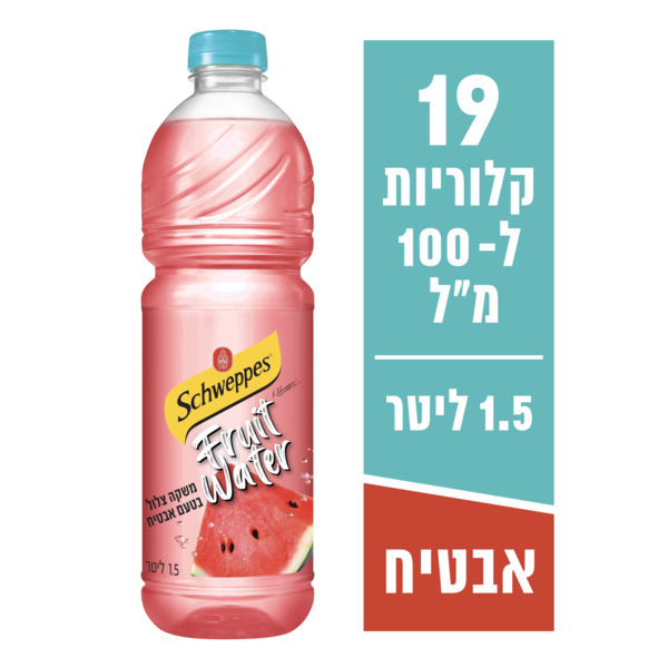 שוופס - פרוט ווטר אבטיח 1.5 ליטר-
