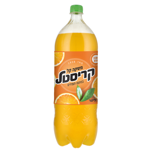 קריסטל מיץ תפוזים 2 ליטר פיקדון