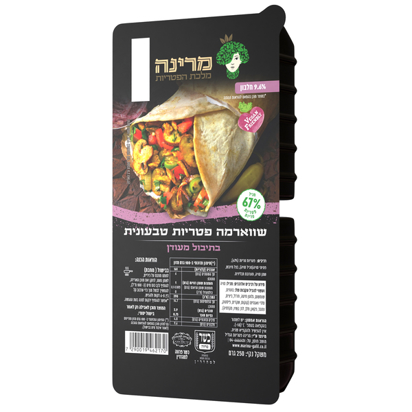 שווארמה פטריות טבעוני250