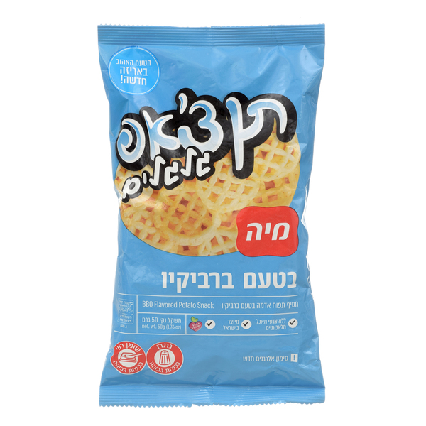 תן צ'אפ גלגלים בטעם ברביקיו 50 גרם