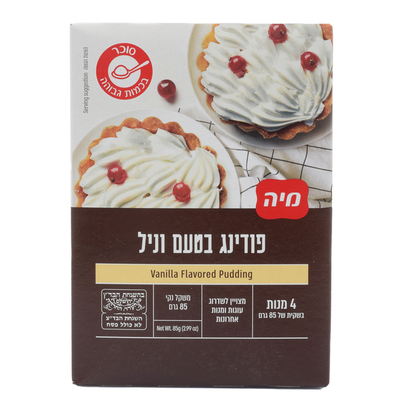 פודינג וניל 85 גרם "מיה"