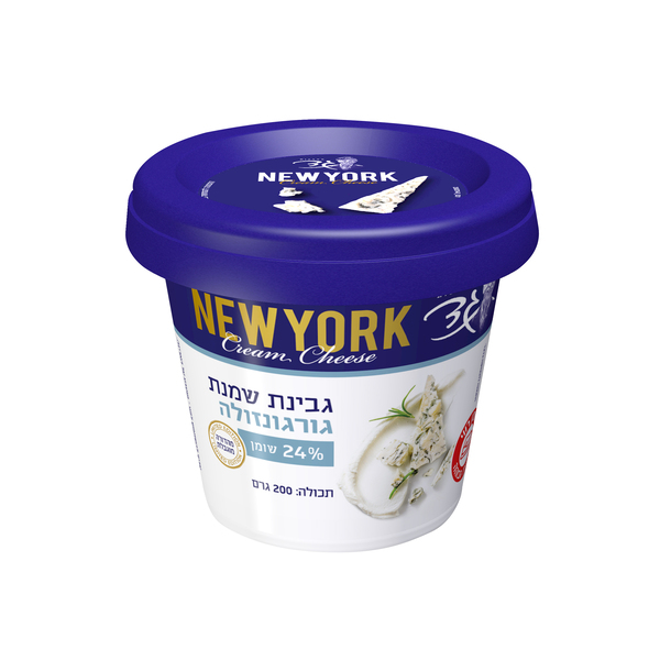 גבינת שמנת ניו יורק גורגונזולה 24% 200 ג