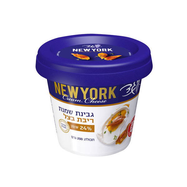 גבינת שמנת ניו יורק ריבת בצל 24% 200 גרם