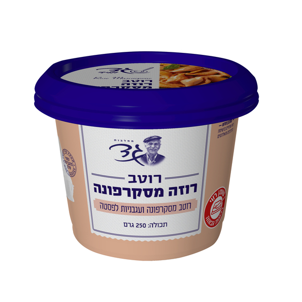 רוטב רוזה מסקרפונה - רוטב מסקרפונה ועגבניות לפסטה