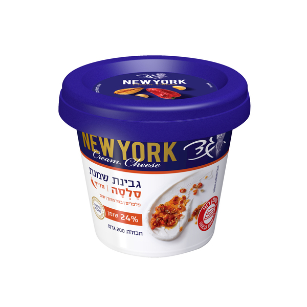 גבינת שמנת ניו יורק סלסה חריף 24% שומן