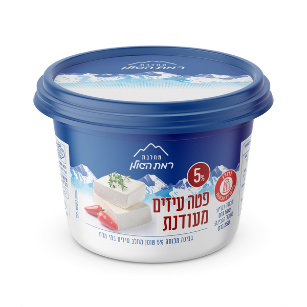 פטה עיזים מעודנת 5% 250 גר' רמת הגולן