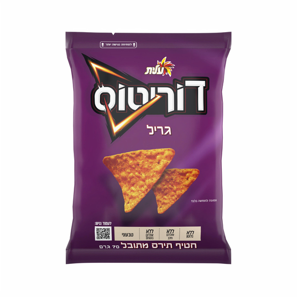 דוריטוס גריל 70 גרם - מידע תזונתי