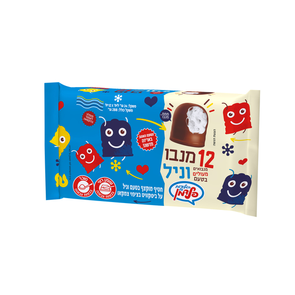 מנבו בטעם וניל 12 יח' פלדמן