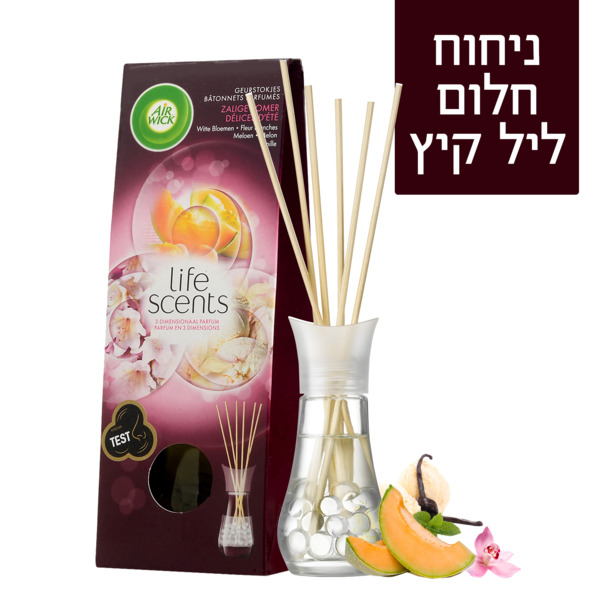 איירוויק - מקלות ריחניים בניחוח חלום ליל קיץ 30 מ"ל