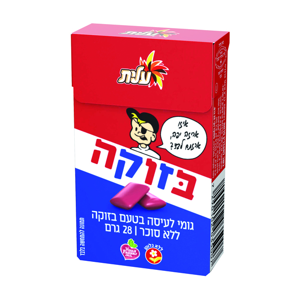 מסטיק מאסט לל"ס בזוקה קלאסי 28ג'