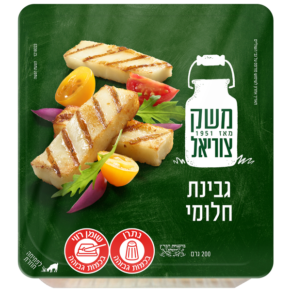 גבינת חלומי חלב בקר 28% 200 ג' צוריאל