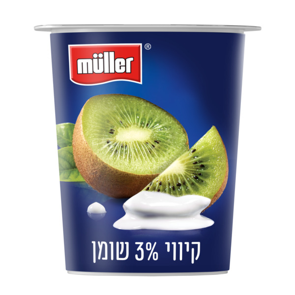 סימפלי פרוט יוגורט בטעם קיווי 3% שומן 150 ג' מולר