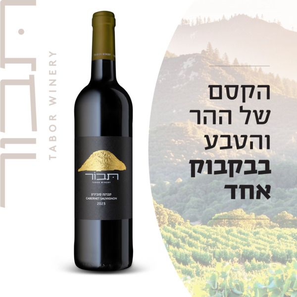 יין הר קברנה סובניון יקבי תבור 750 מ"ל.