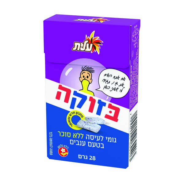 בזוקה ענבים ללס 28 גרם - מידע תזונתי