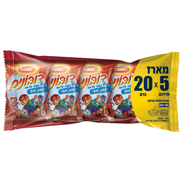 מיני דובונים אסם 100 גרם מארז 5 יחידות