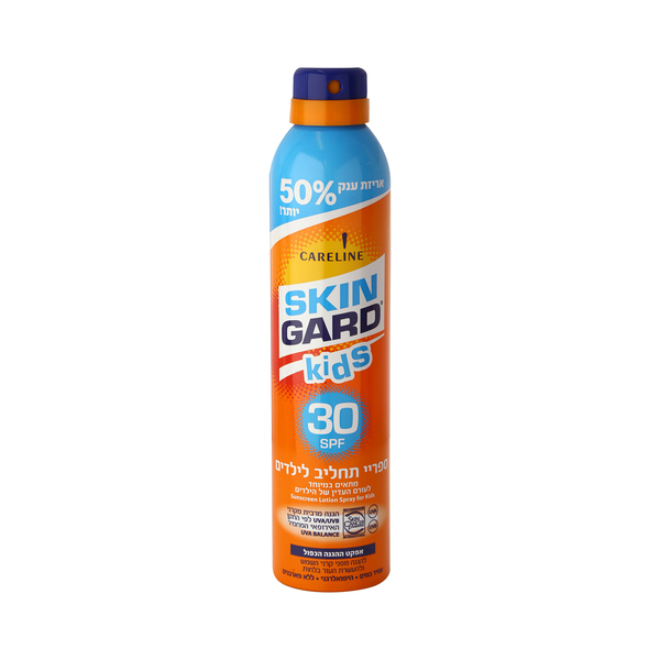 סקינגארד לילדים ספריי שקוף 30 SPF מל 300