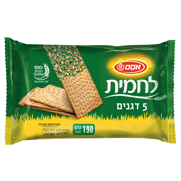 אוסם - לחמית חמישה דגנים 190 גרם