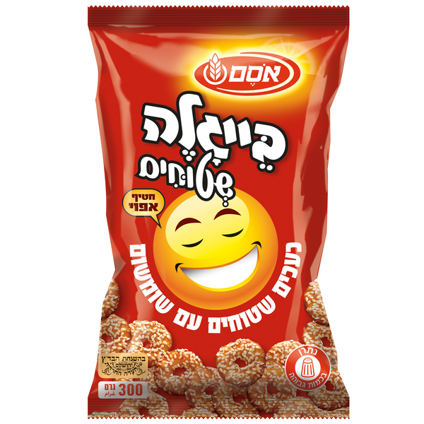 בייגלה שטוחים כעכים שטוחים עם שומשום
